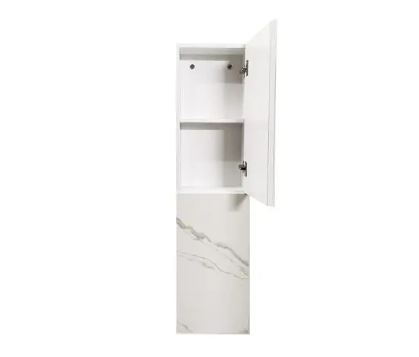 Colonne Solid Wood White marble REF YB-SW01 – Image 2