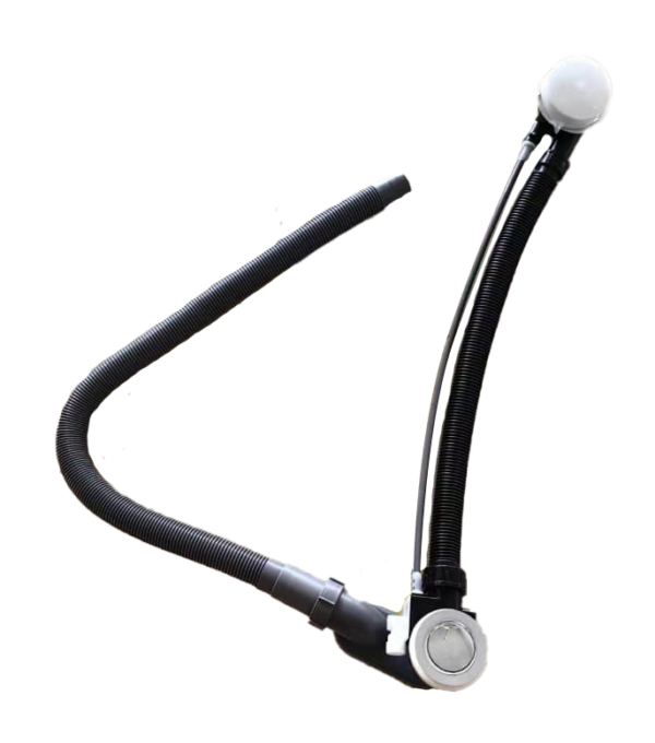 Siphon flexible baignoire avec crépine Ø50CM - REF C-523-SC