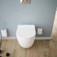 WC suspendu Auva rimless + siège WC soft close inclus. REF AURDAK04 – Image 2